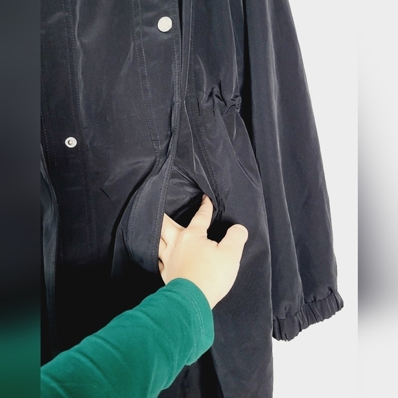 Calvin Klein black and silver hoodie‎ zip up jacket size L - Picture 7 of 10